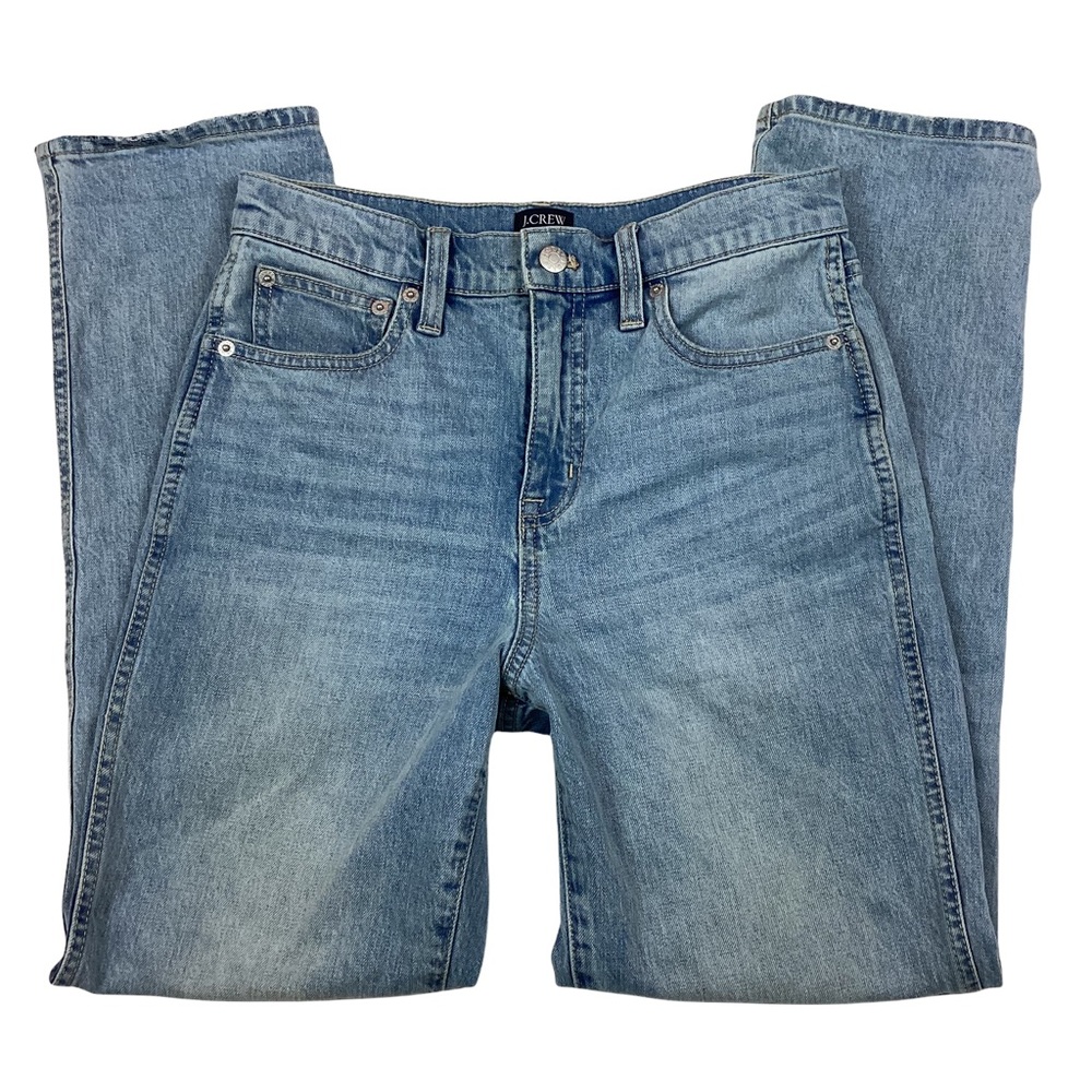 J. Crew High Rise Straight Crop Jeans Vintage Classic - Picture 8 of 14